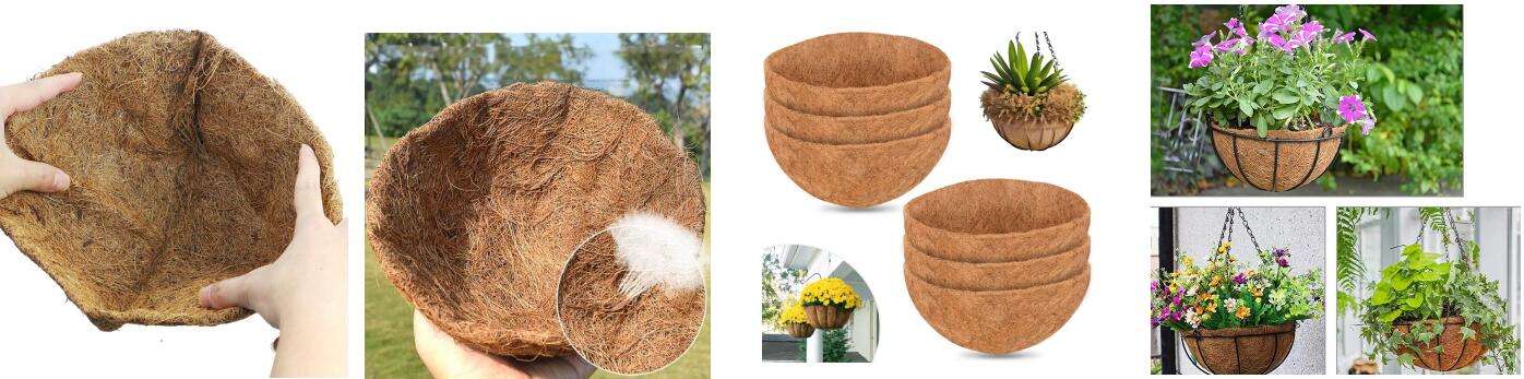 Coconut Fiber Planter Pots